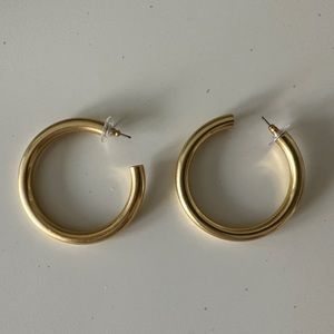 Madewell Large Hoop Earrings